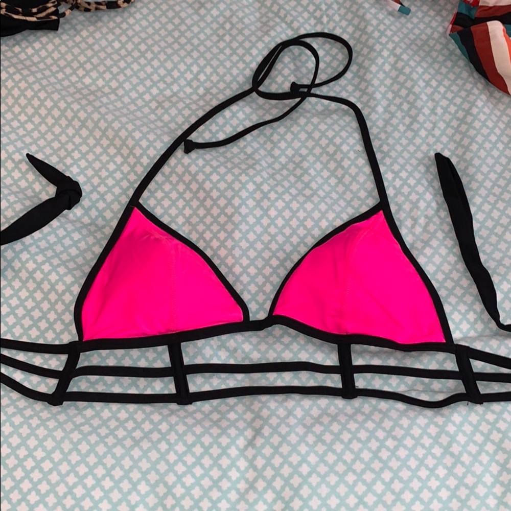 Pink Victoria’s Secret top